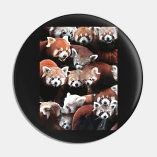 Red Pandas Pin