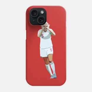 England Captain Steph Houghton MBE Phone Case