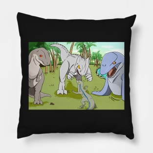 Domain the beasts Pillow