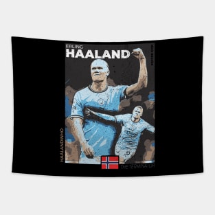 Haaland - Street Art - Soccer Icons Tapestry