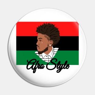 Afro-modern representation of the black community Pin