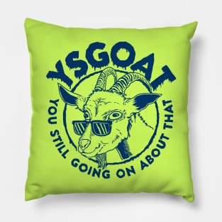 YSGOAT Light Colored Tee Pillow