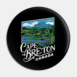 Cape Breton Island. Canada Pin