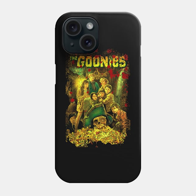 Goonies Quest The Goonies T-Shirt - Embark on Your Own Journey Phone Case by king's skeleton