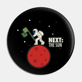 Man on Mars Pin