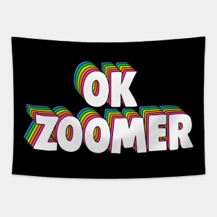 OK Zoomer Meme Tapestry