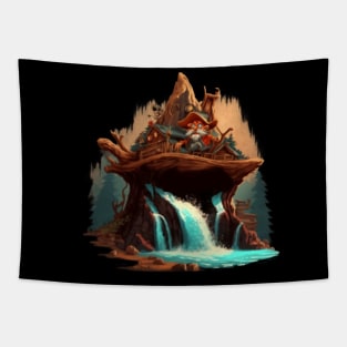 Splash Mountain Tapestry