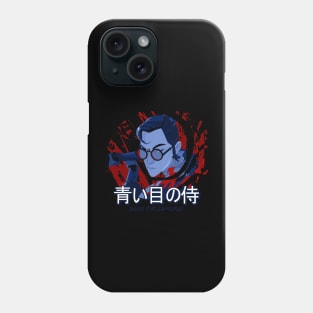 Potrait Blue Eye Samurai Phone Case