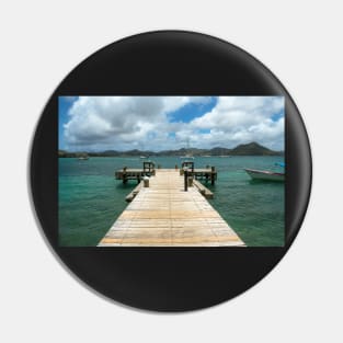 Dock Saint Lucia Pin