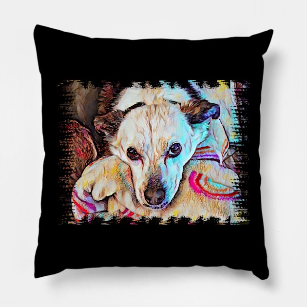 Chiwawa pup Pillow by PandLCreations