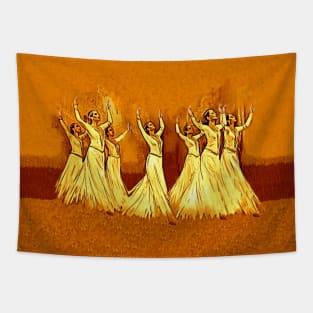 Armenian Dancers Tapestry