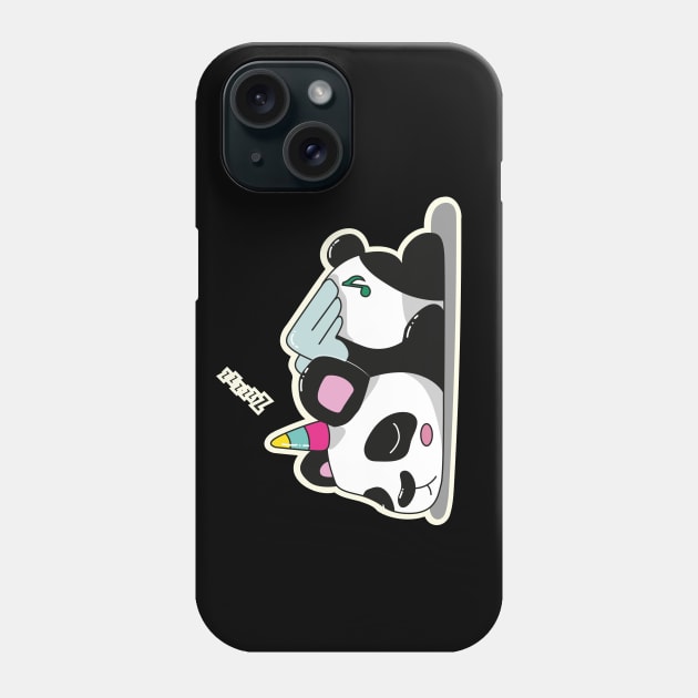 Sleeping Pandacorn Phone Case by Ciwa