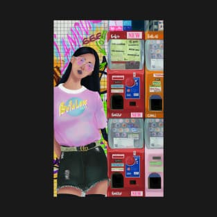 Neon Retro Tokyo T-Shirt