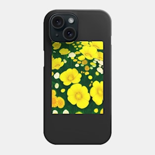 BEAUTIFUL YELLOW AND WHITE FLOWERS Phone Case