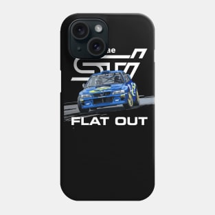 WRC Impreza STi Flat Out Four Boxer Phone Case