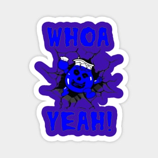 Ghoul Aid - Whoa Yeah! Crimson Ghost Mashup Blue Magnet