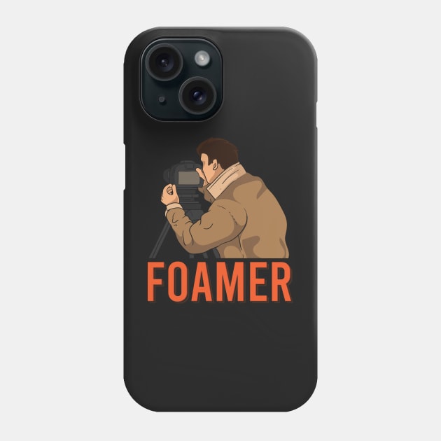 RAILROAD / TRAINS LOVER: Foamer Phone Case by woormle