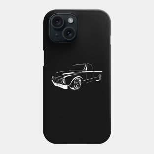 Chevy C10 silhouette Phone Case