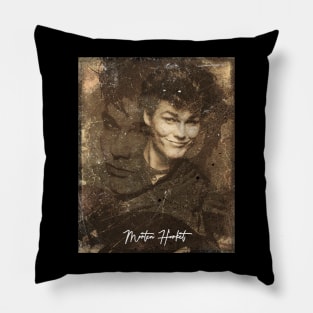 Vintage Morten Harket 80s Fan Art Pillow