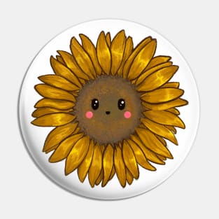 Sunflower Pin