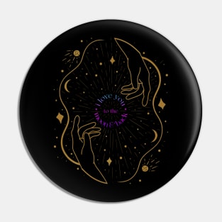 Space Valentines Pin