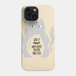 Pottery Kiln and Cats Phone Case