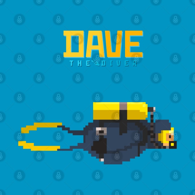 DAVE the diver - underwater_001 by Buff Geeks Art