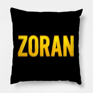 Zoran Name Pillow