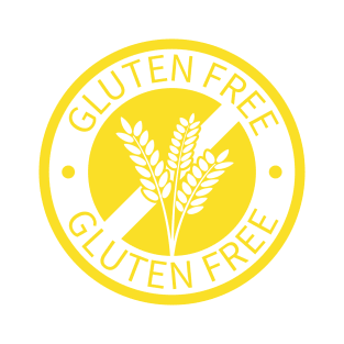 Yellow gluten free logo T-Shirt