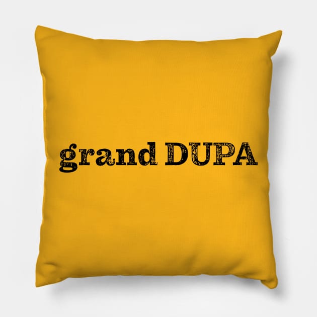 Grand Dupa Pillow by Goin Ape Studios