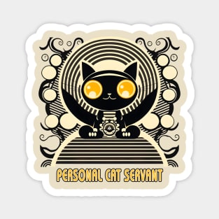 Cute Personal Cat Servant Magnet