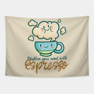 Brighten your mood with Espresso Tapestry