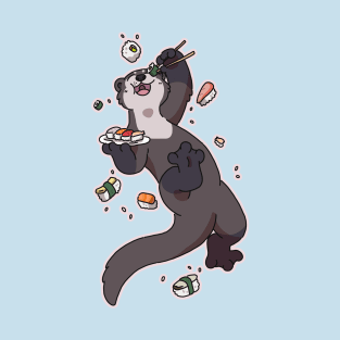 Sushi Otter T-Shirt