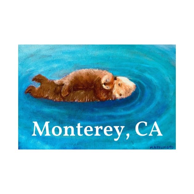 Sea Otter, Monterey by EdiMatsumoto