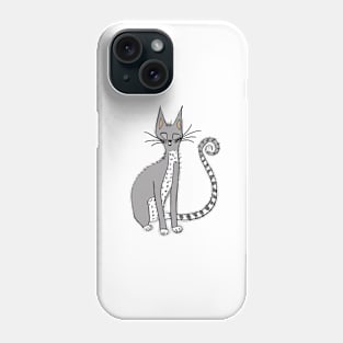 Weird cat Phone Case