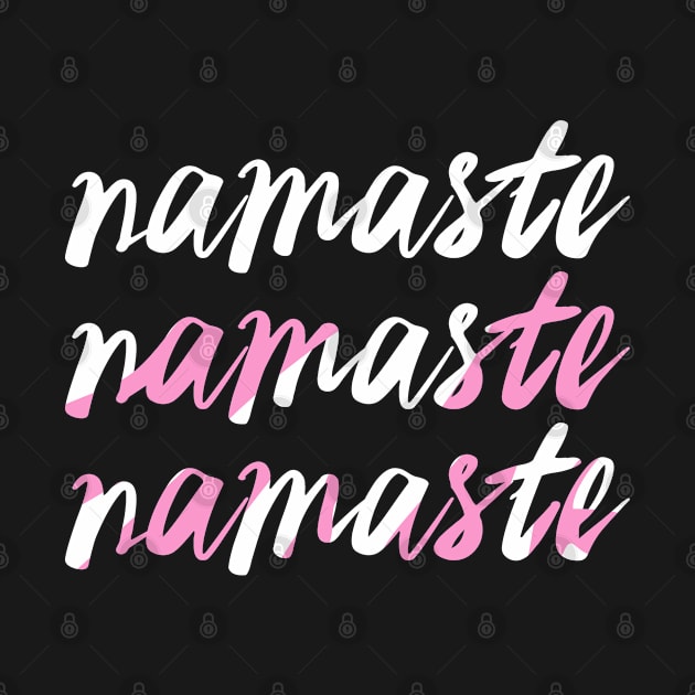 Namaste yoga design by FOGSJ