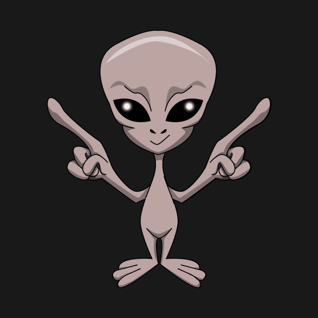 Alien by Wickedcartoons