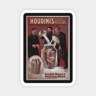 Houdini the Magician Magnet