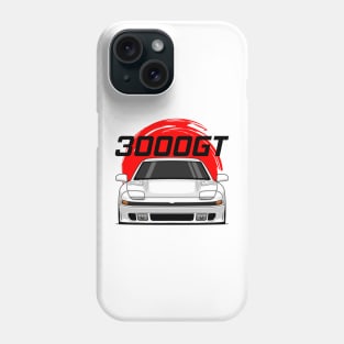 Front White 3000GT 1990 1993 JDM Phone Case