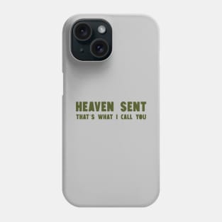 Heaven Sent, green Phone Case