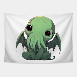 chibi cthulhu Tapestry