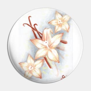 Vanilla flowers Pin