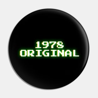 Retro 1978 T-Shirt Pin