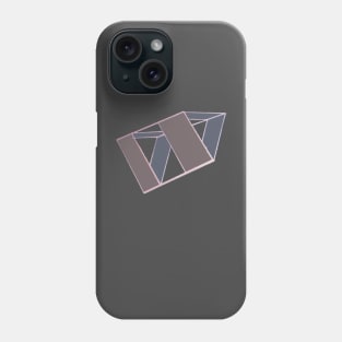 a tetrahedral kite Phone Case