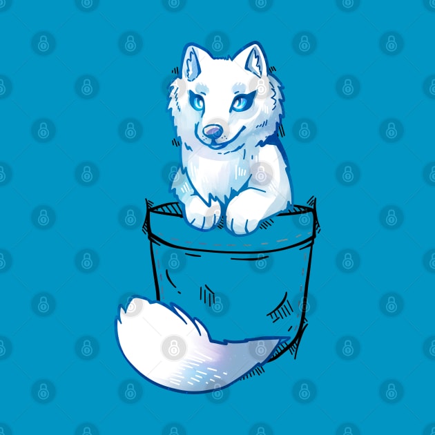 Pocket Cute Arctic Fox by TechraPockets