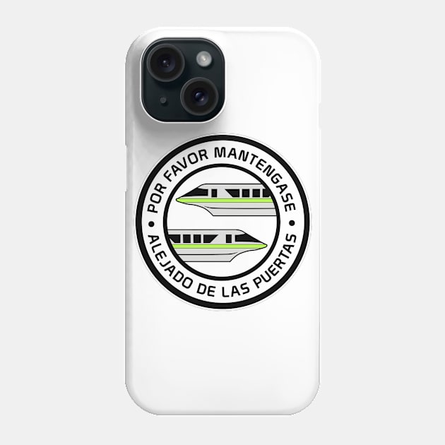 MonorailPorFavorLime Phone Case by WdwRetro