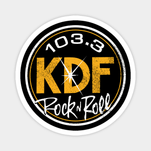 103 KDF Distressed Version Magnet