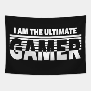 GAMING - I AM THE ULTIMATE GAMER Tapestry