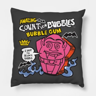 Count Von Bubbles Pillow