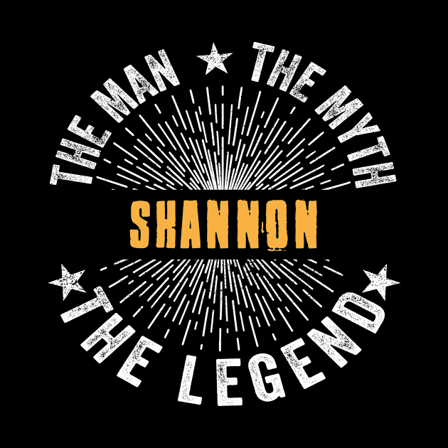 Shannon Team | Shannon The Man, The Myth, The Legend | Shannon Family Name, Shannon Surname by StephensonWolfxFl1t